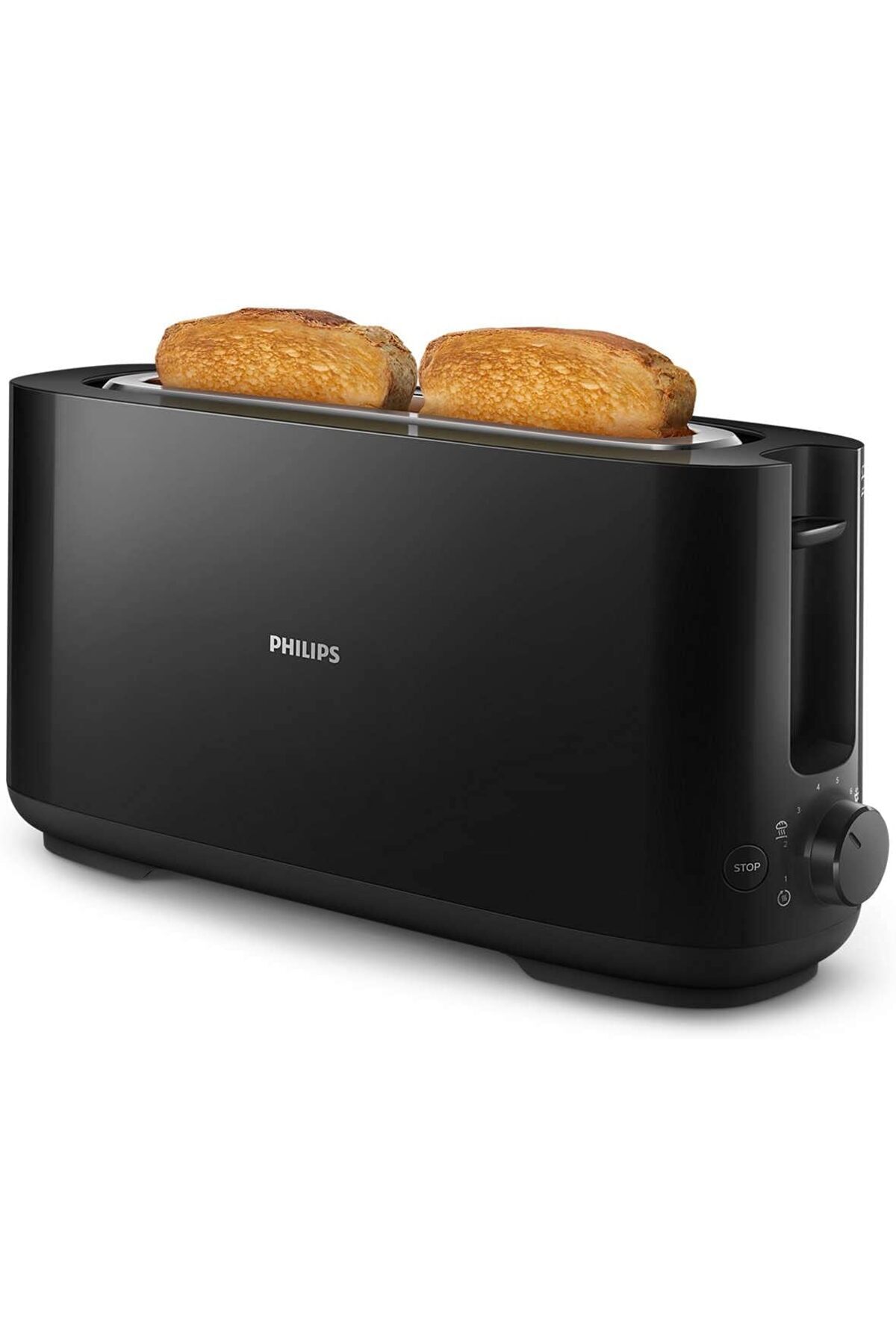 Mena Rise trendvolt Daily Uzun Yuvalı Ekmek Kızartma Makinesi, Buz Çözme Modu, 8 Kızartma Ayarı, Uzun Yuvalı,