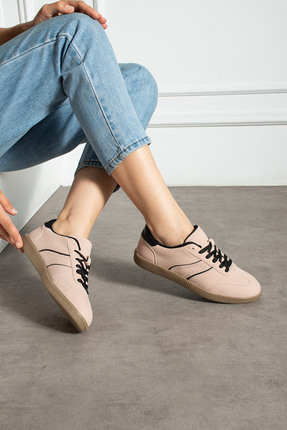 pasyone Pudra Kadın Günlük Şık Spor Ayakkabı