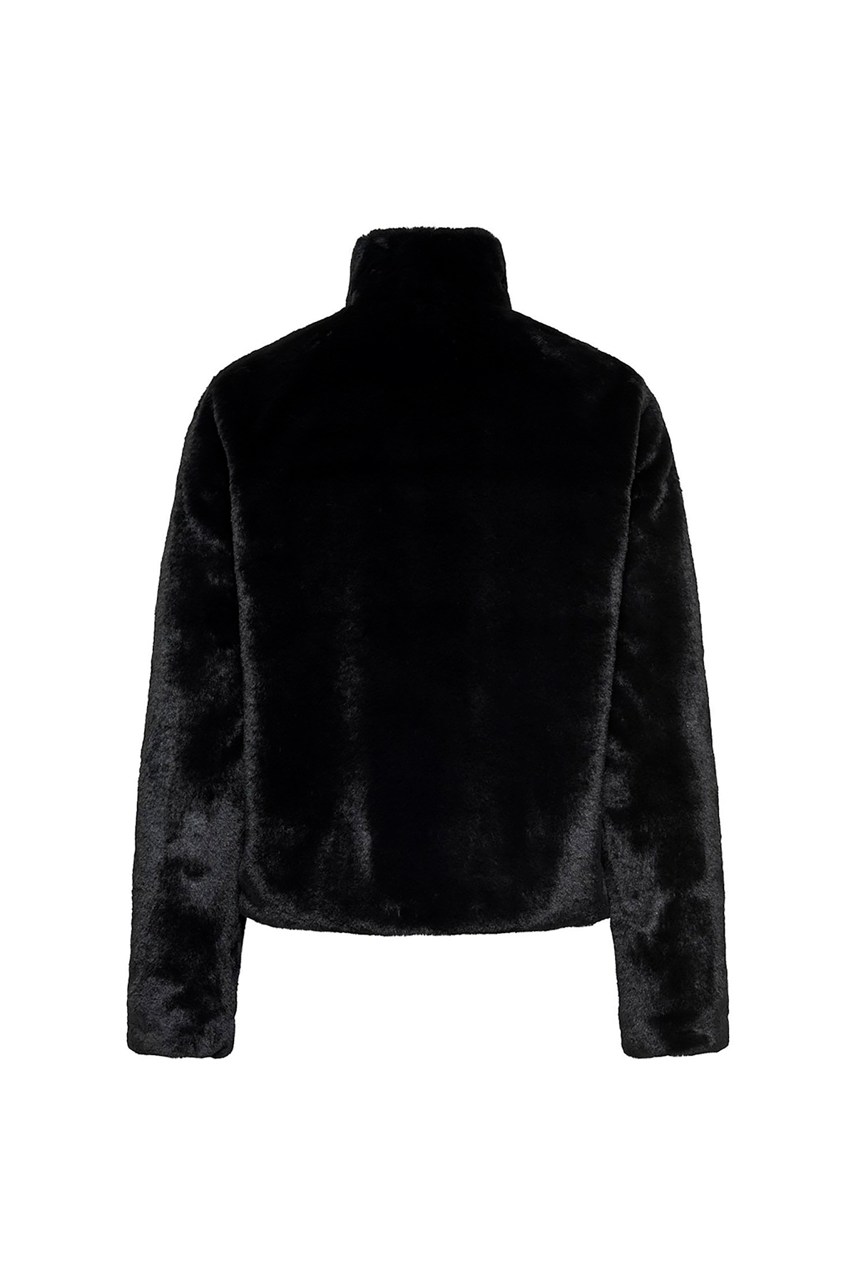 ONLY Vida Life Kadın Siyah Polar Ceket (15295423-B) görsel 4
