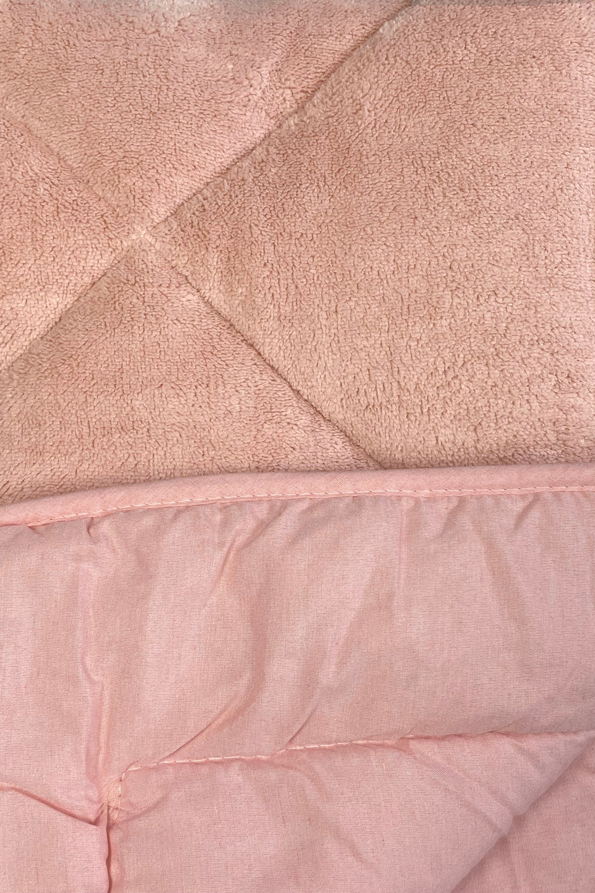 Vionel Home Lüks Welsoft Bebek Yorganı | 100x150 cm | Çift Taraflı Kullanım | Kuzu Tüyü Yumuşaklığı fotoğrafı 3 (önizleme)