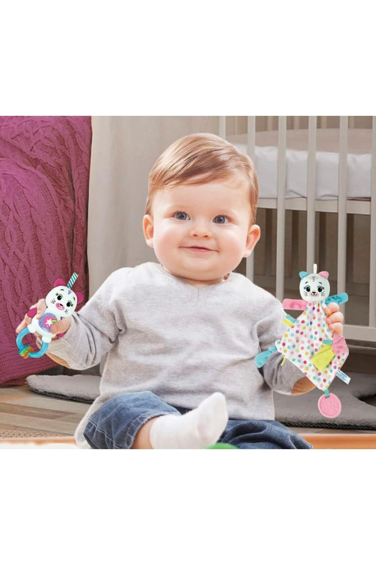 ۱۷۸۰۵ – ست هدیه نوزاد – بچه‌گربه ۰+ ماه