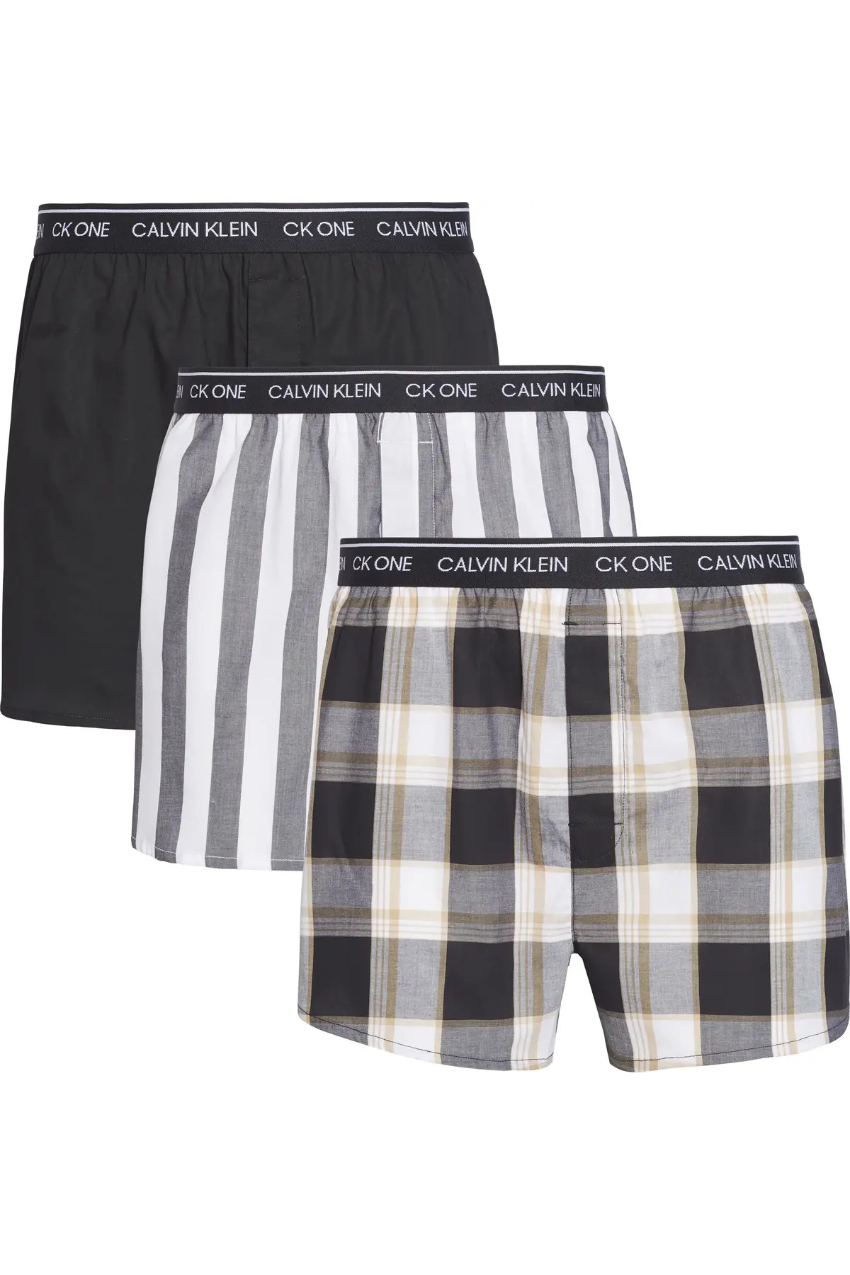 کلوین کلاین ست بوکسور مشکی مردانه SLIM FIT BOXER 3PK