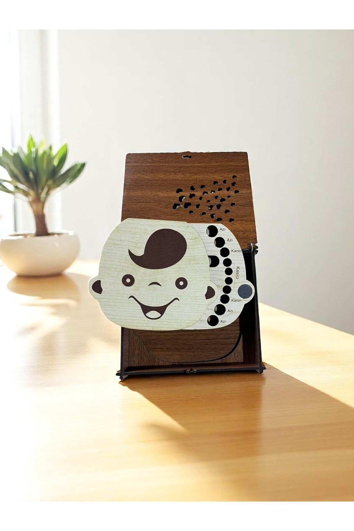 sly - Erkek Bebek Süt Dişleri Göbek Bağı Ve Saç Saklama Anı Albüm Kutusu Bebek Hediyesi fotoğrafı 6 (önizleme)