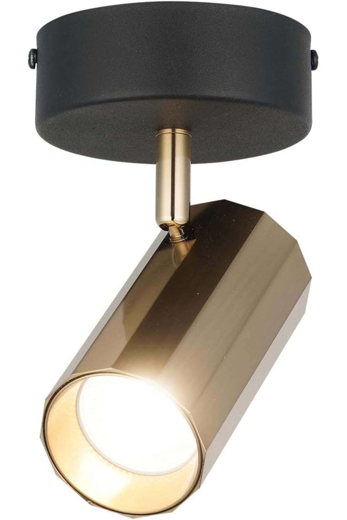 STOREMAX Rosta Tekli Siyah-Antık Lak Plafonyer 1xgu10 1184728