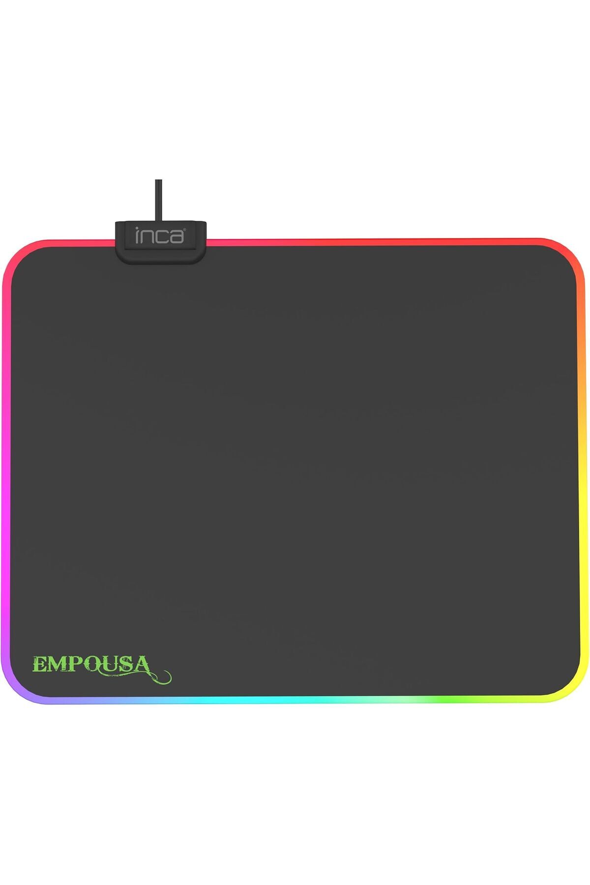 STOREMAX IMP-024T EMPOUSA RGB 7 LED MEDIUM MOUSEPAD (320X270X3MM),12 Farklı Değişebilen Dokunmatik Işık Efekt