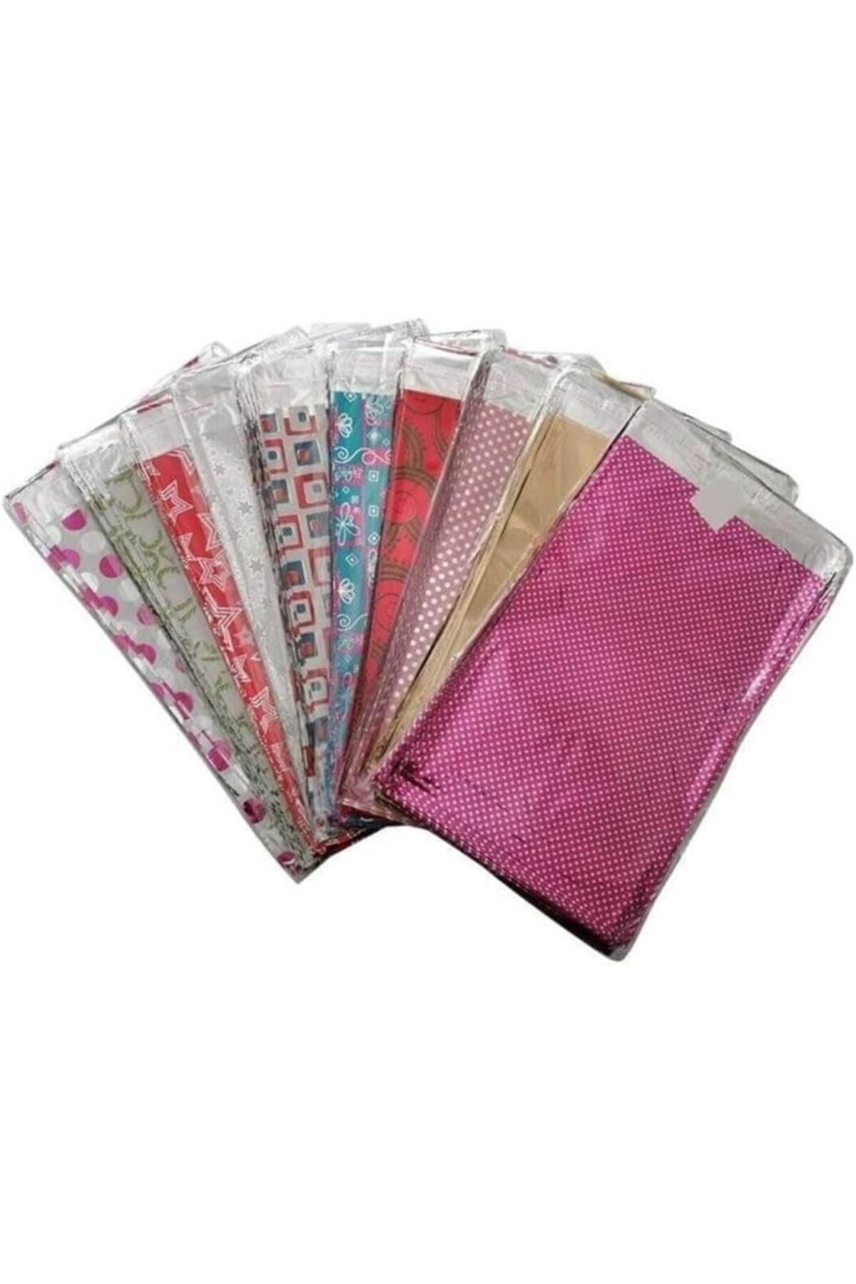 STOREMAX Hediye Poşet Paketi 20x25 cm Kendinde Renkli Hediye Paketi 100'lü 1154848