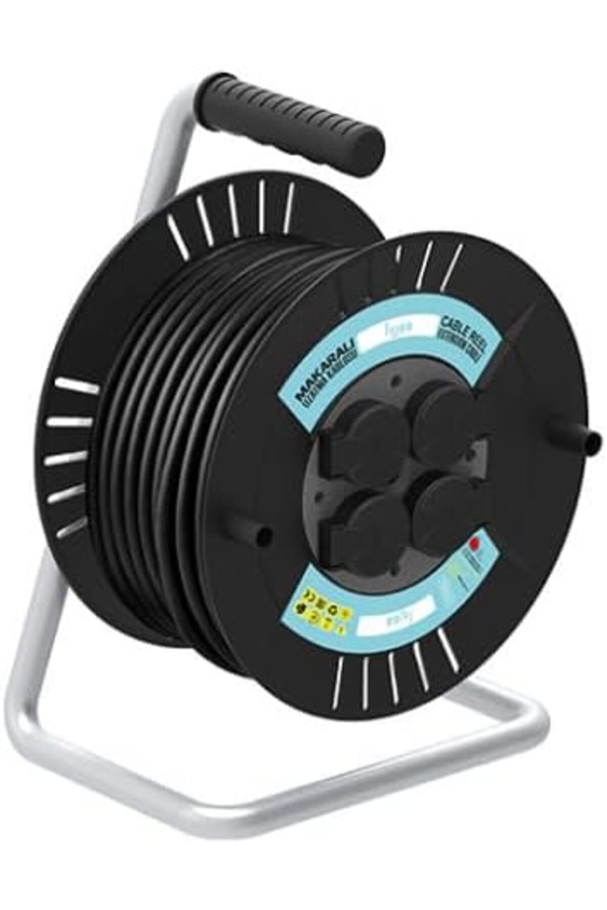 STOREMAX Kablolu - Yaylı Kapaklı - Sigortalı Makara 1185222