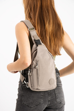 Sanmorris COLORFULLBAG Unisex Suya Dayanıklı Krinkil Kumaş Çapraz Askılı Çanta