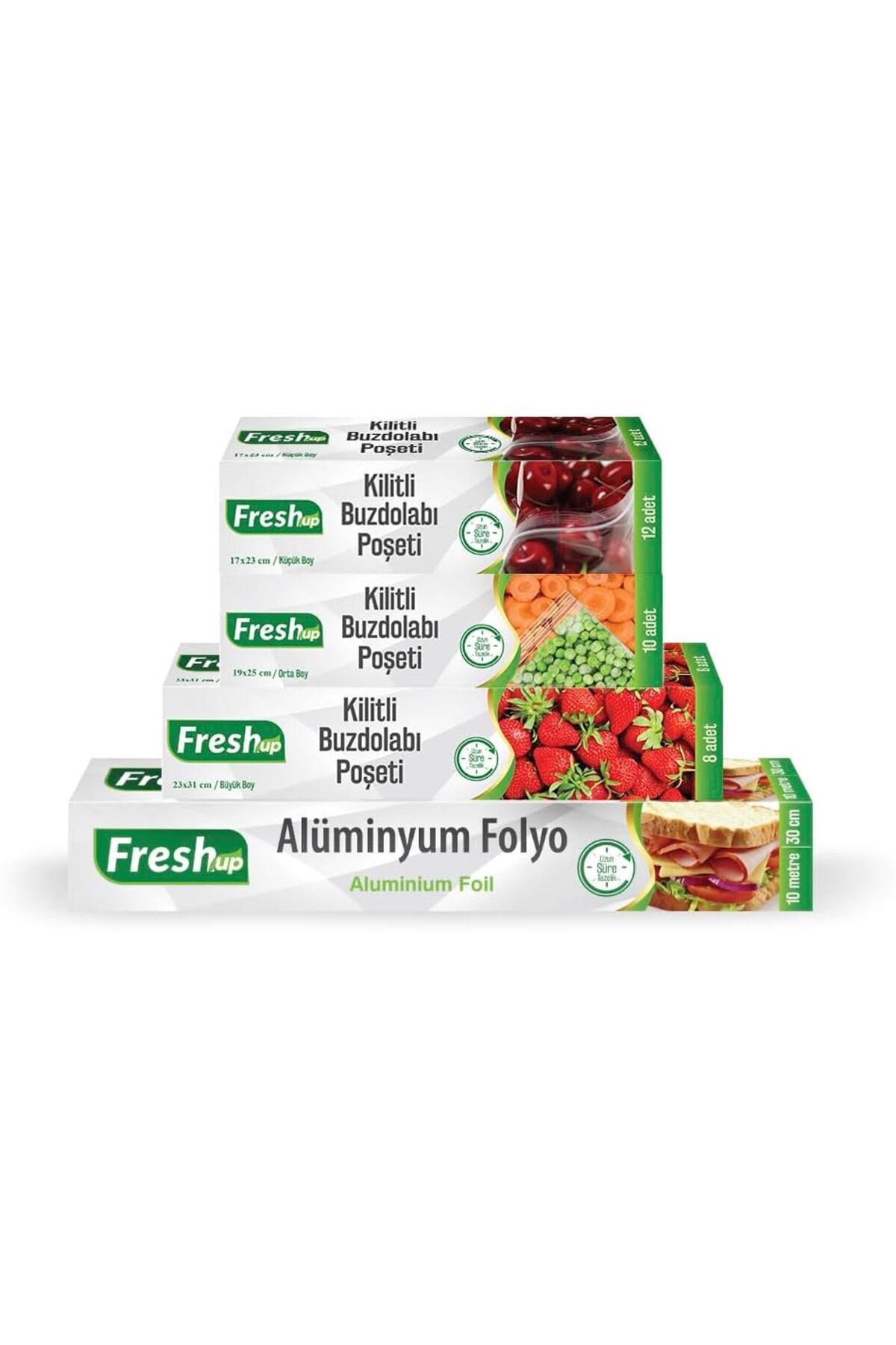 STOREMAX Ekonomik Mutfak Seti Folyo + Buzdolabı Poşeti Seti 1167035
