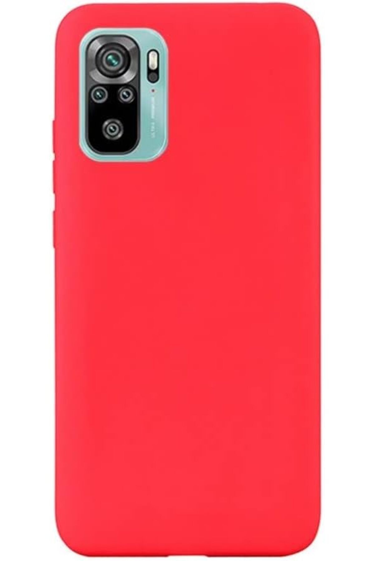 STOREMAX 10 ve 10S Uyumlu içi Kadife Lansman Silicone kılıf Şok Emici Tam Koruma Sağlayan Kılıf (Kırmızı) 11