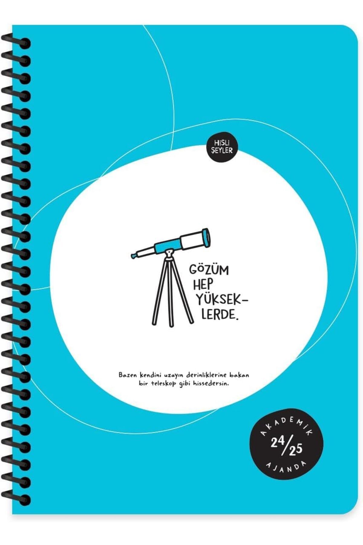 STOREMAX Şeyler A5 Spiralli Akademik Ajanda - Gözüm Yükseklerde 1178367