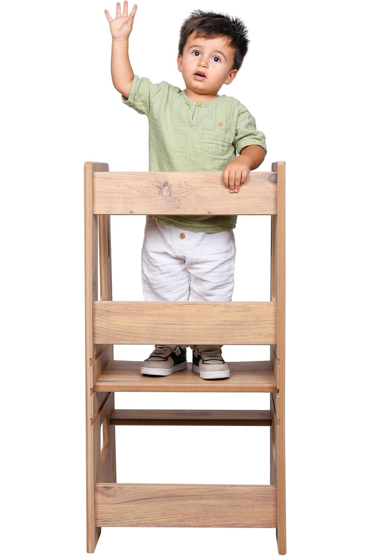 STOREMAX Çocuk Öğrenme Kulesi, Çocuk Merdiveni - 18mm MDF 1155328