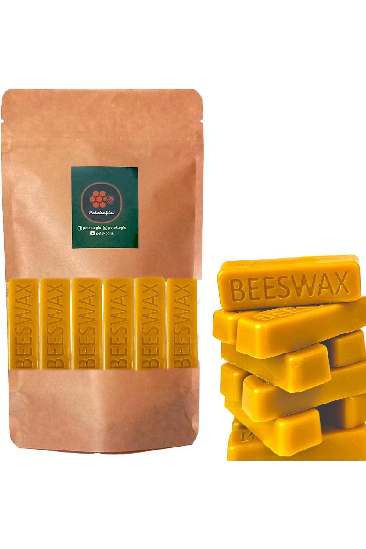 STOREMAX Besswax Mini Külçe 250Gr Petekoğlu Filtre Edilmiş Saf 1190698