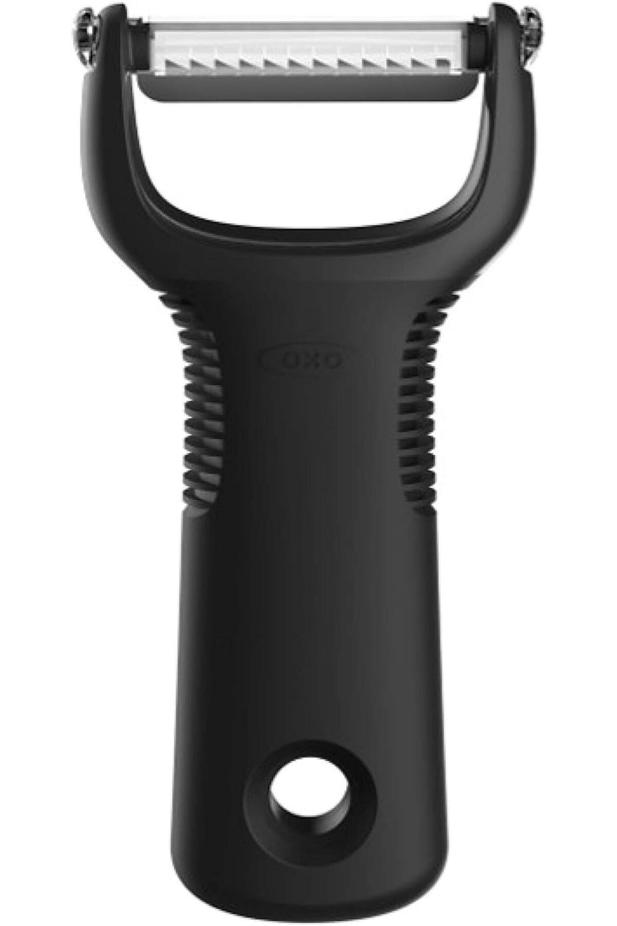 STOREMAX Good Grips Paslanmaz Çelikten Jülyen Şeritler İçin Soyucu, Siyah 1155328