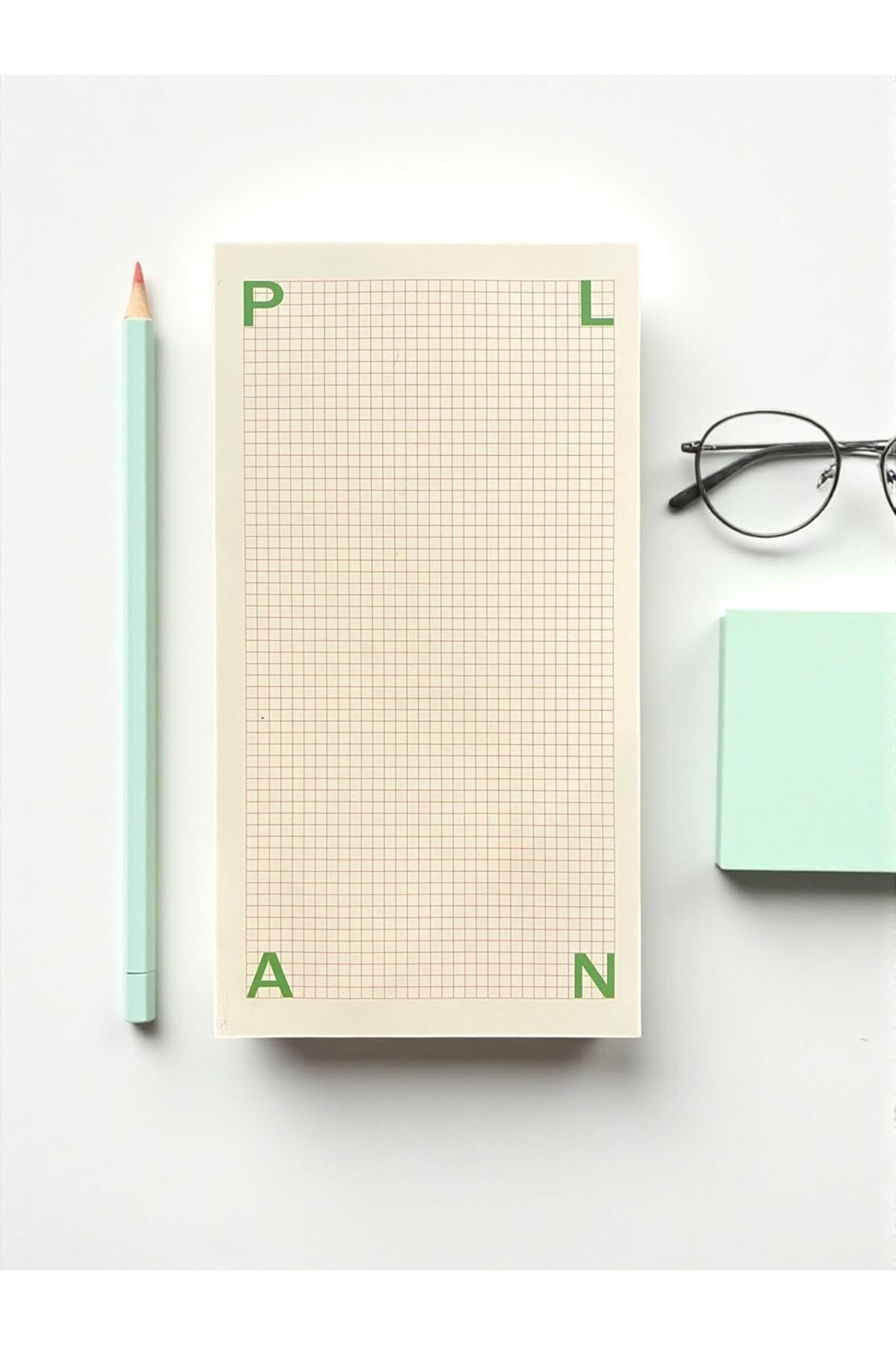 STOREMAX Tanıtım Masaüstü Planlayıcı | Kopar-At Not Kağıdı Not Defteri | 150 Yaprak, 90 gr Ivory Kağıt | Uzun