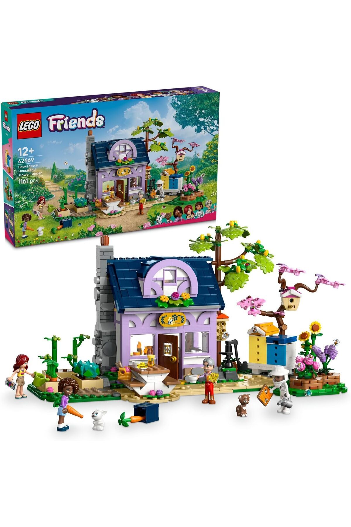 STOREMAX Arıcıların Evi ve Çiçek Bahçesi 42669-12 Yaş ve Üzeri Gençler için Mini Bebek İçeren Yaratıcı Oyunca