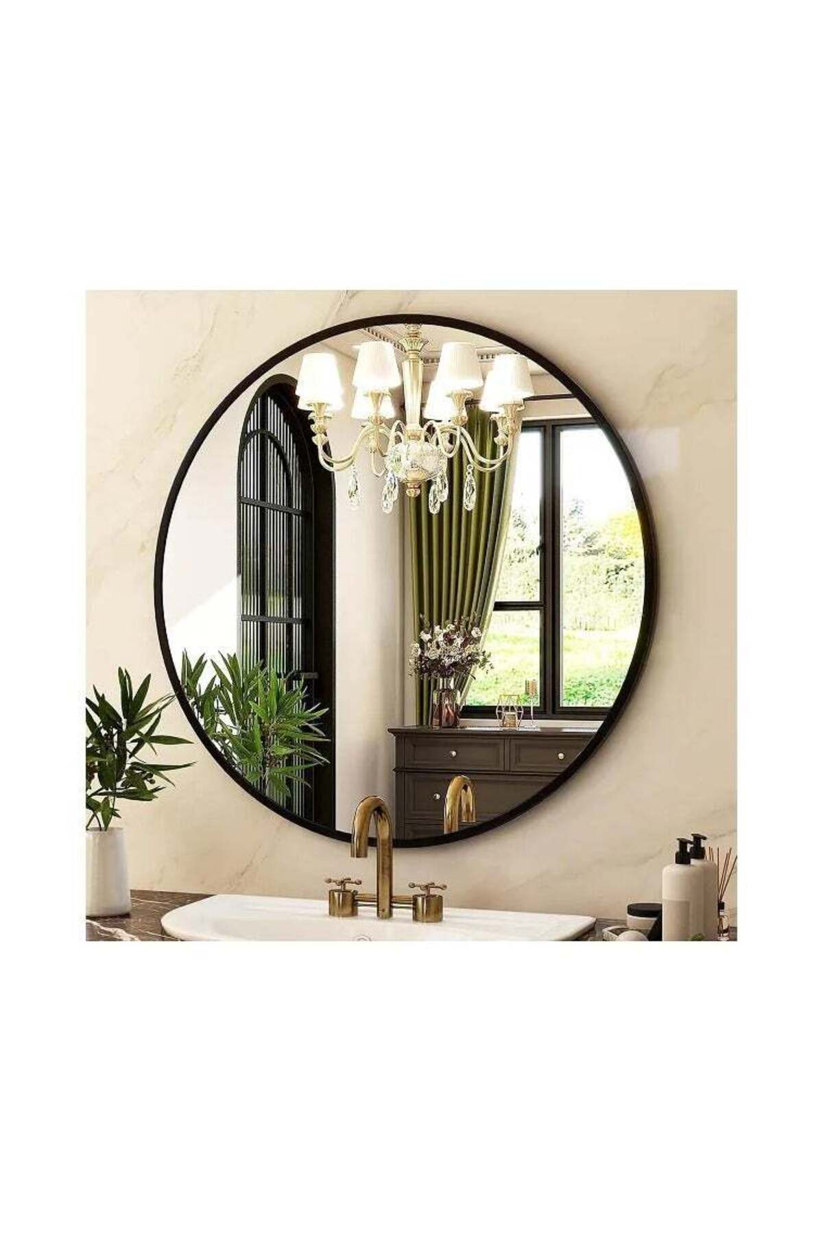 مرآة ديكورية 81×81 سم