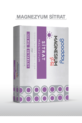 goodday Magnesıum Plus S (MAGNEZYUM SİTRAT) & P5p 30 Tablet