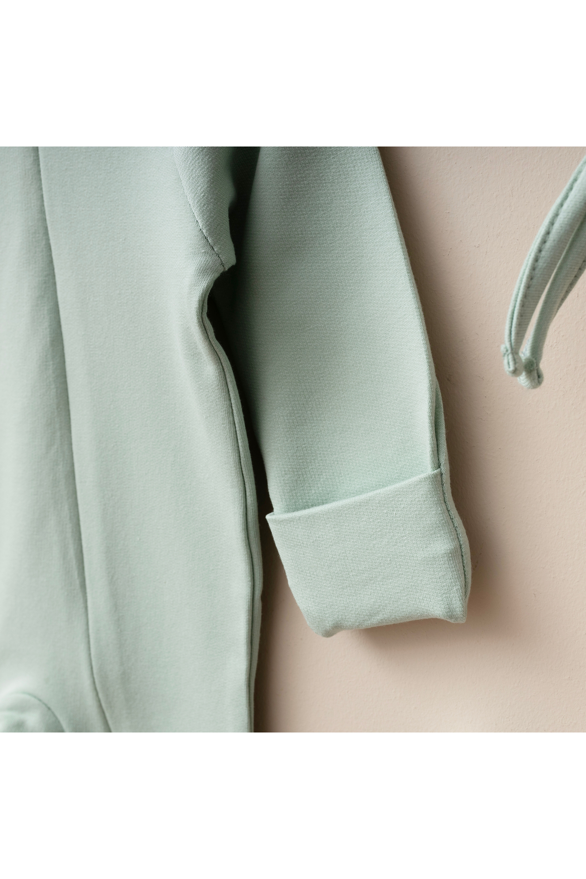 Minimus Yeni Doğan Kız ve Erkek Bebek Pamuklu Fermuarlı Tulum Set Hastane Çıkışı Özel Gün Hediye Takım fotoğrafı 2 (önizleme)