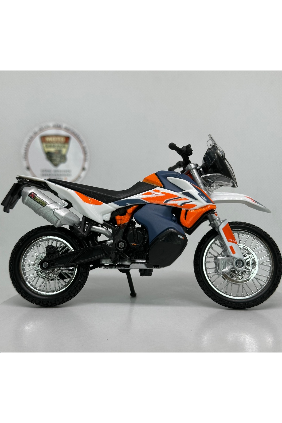 Genel Markalar KTM 790 Adventure R 1:18 Diecast Model Motosiklet fotoğrafı 2 (önizleme)