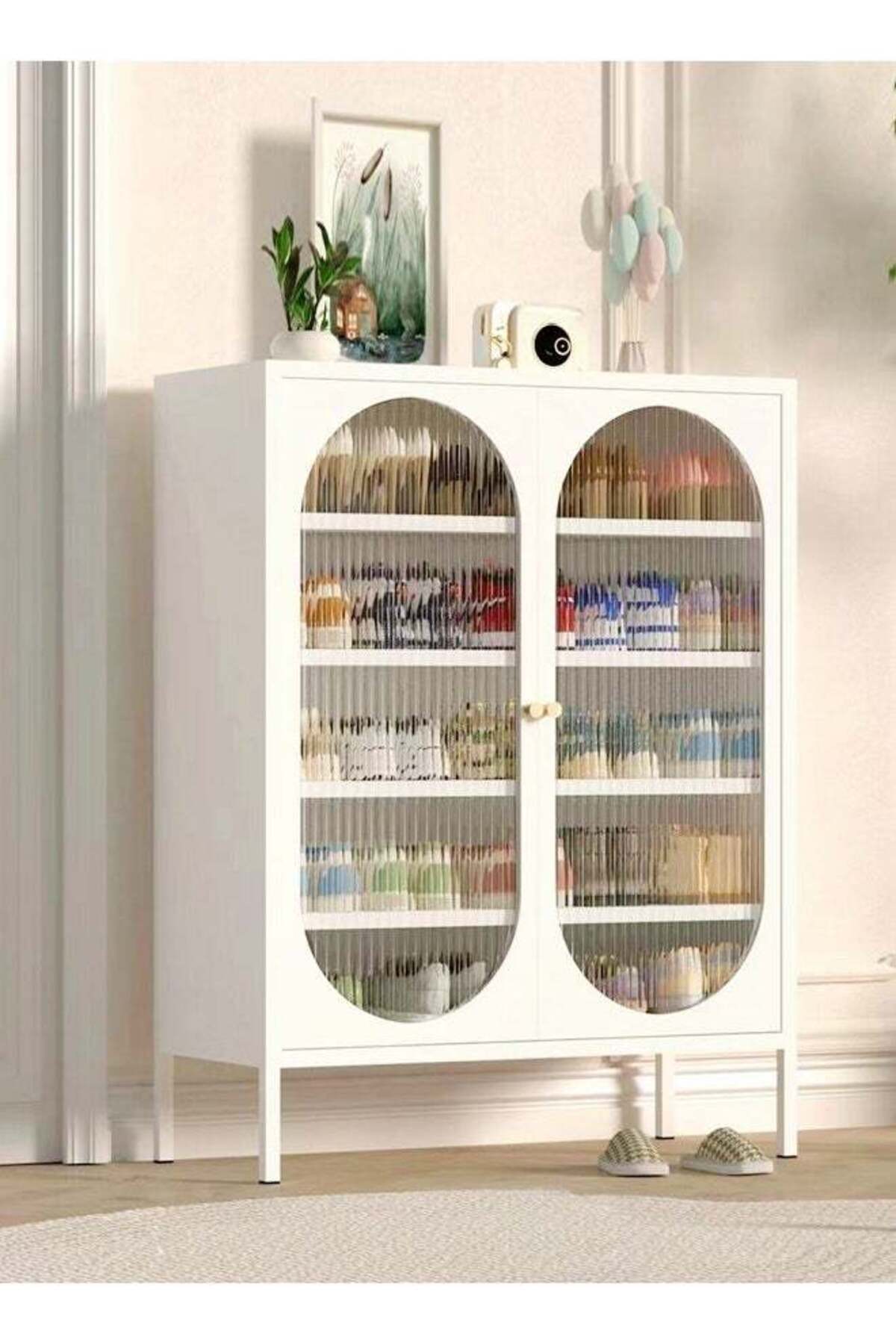 Raffine Multifunction Modern Design Entryway Shoe Rack Laminated ...