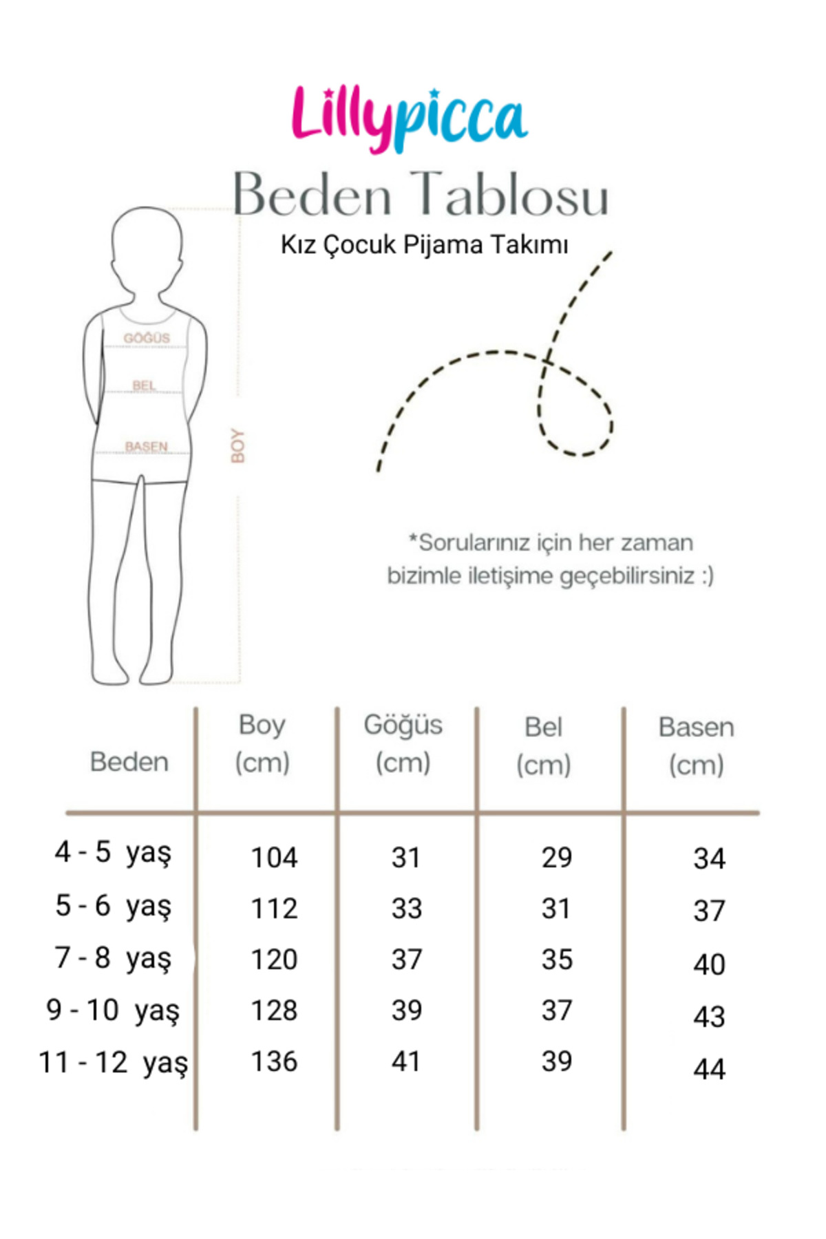Genel Markalar Kız Çocuk Kirazlı Pijama Takımı - Beden Tablosu Resimlerde Mevcuttur fotoğrafı 2 (önizleme)