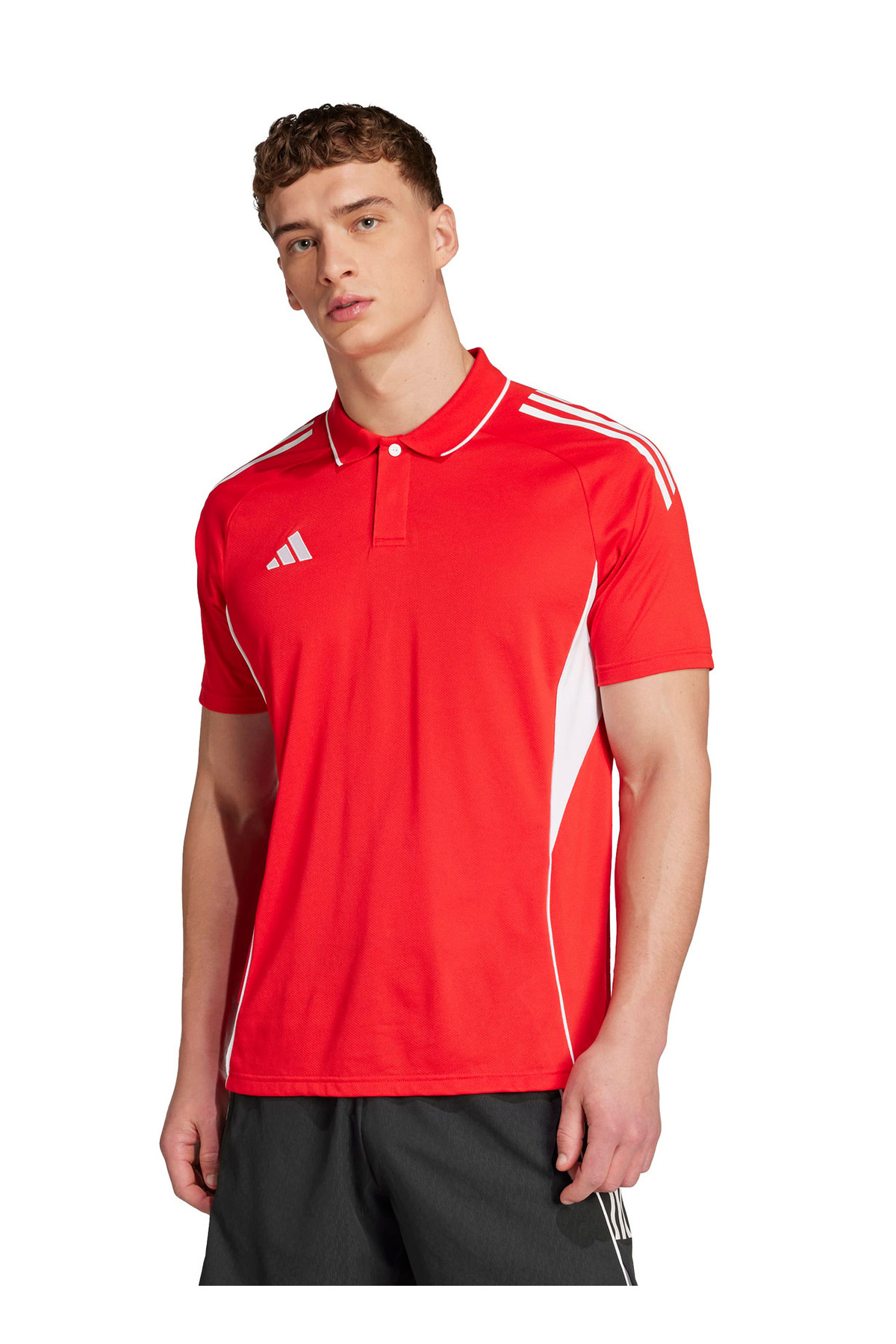 آدیداس تی‌شرت مردانه پولو مدل JY1802 TIRO25C POLO M قرمز معمولی ساده