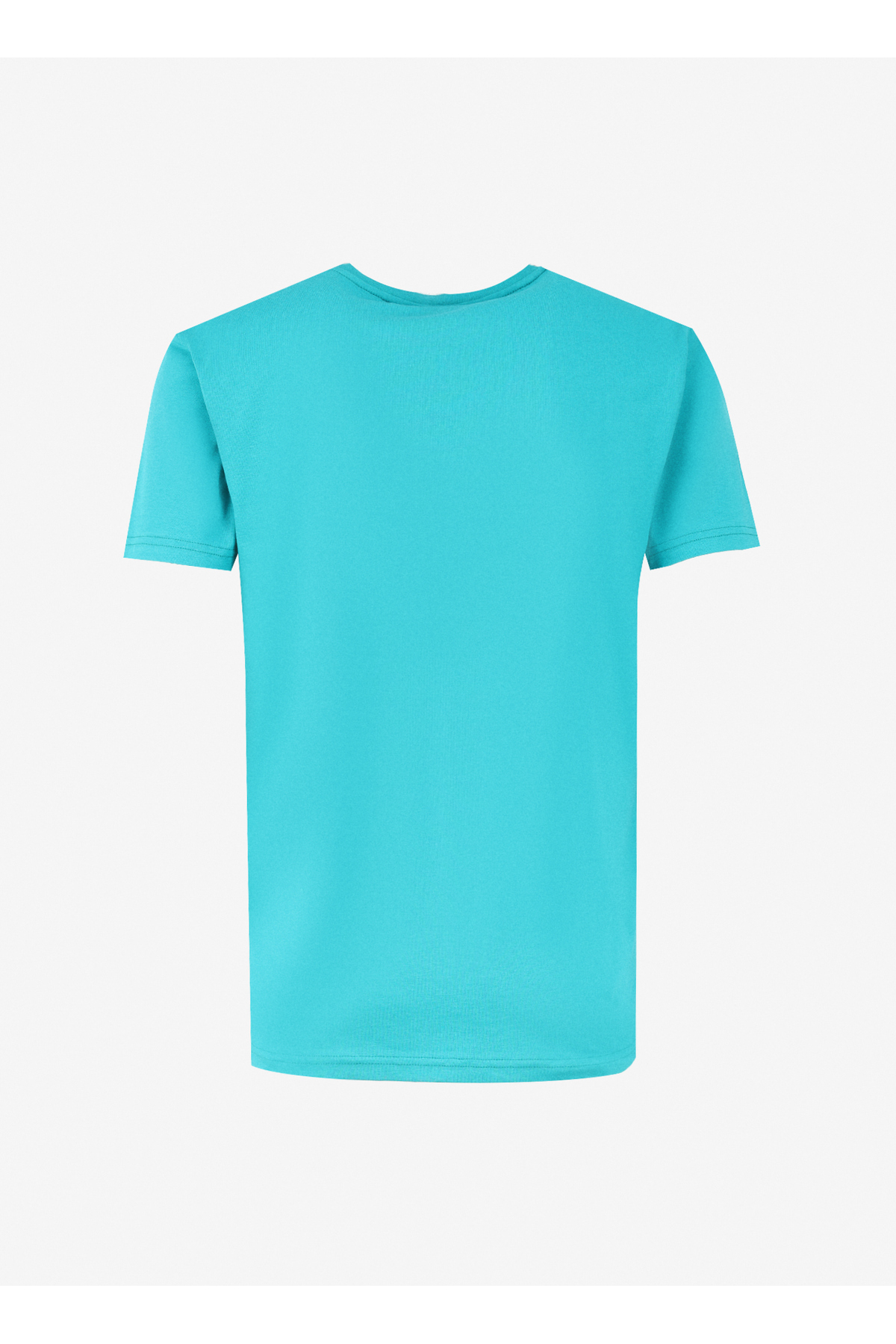 Moschino Yeşil Erkek Bisiklet Yaka Desenli T-Shirt 241V3A0781