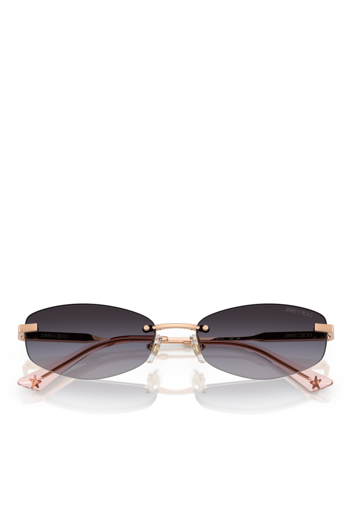 Jimmy Choo Pembe Altın Kadın Güneş Gözlüğü 0JC4013D5730088G