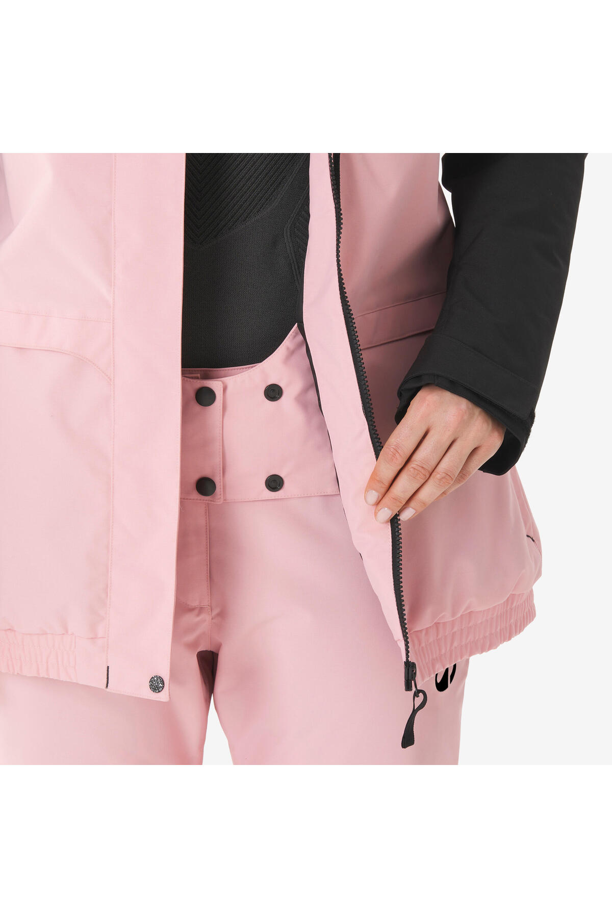 Decathlon  Dreamscape Kadın Kayak/Snowboard Montu - Pembe - 500 Long - Görsel 8