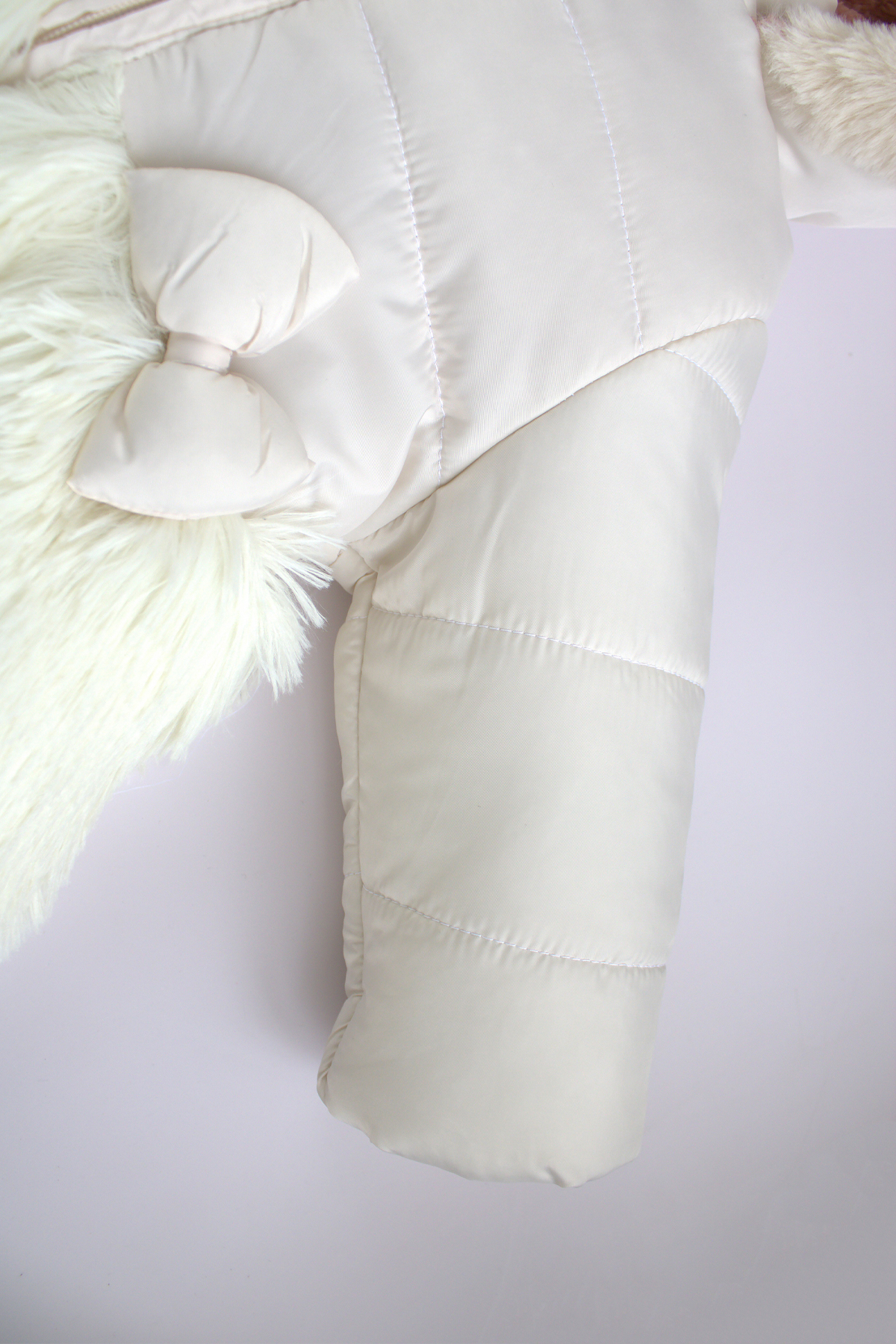 ekozmonot bebek tulumları Unisex Bebek Mont Su Geçirmez İç Kısmı Kalın Welsoft Kapşonlu Kız Çocuk Mont fotoğrafı 7 (önizleme)