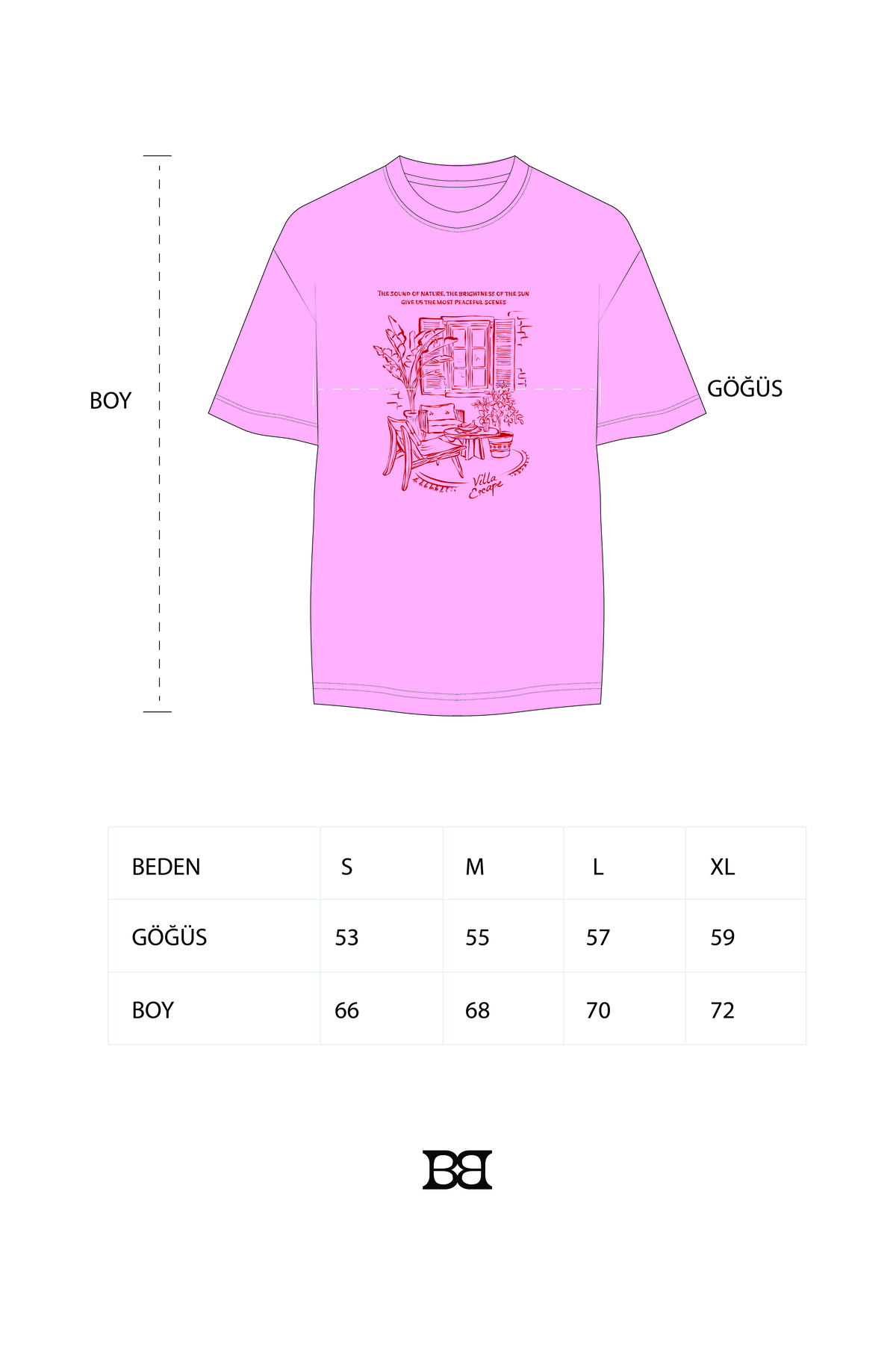 Buly  VILLA ESCAPE BASKILI T SHIRT - Görsel 7