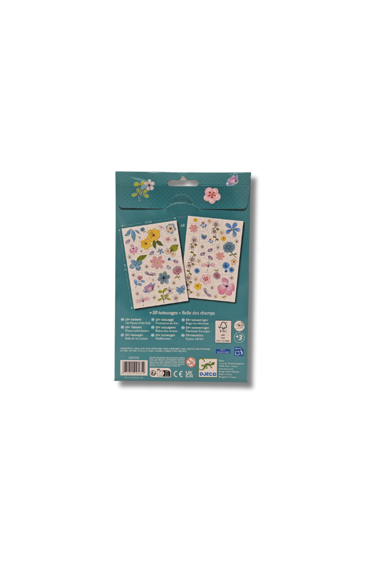 تاتو – گل‌های زیبا در دشت