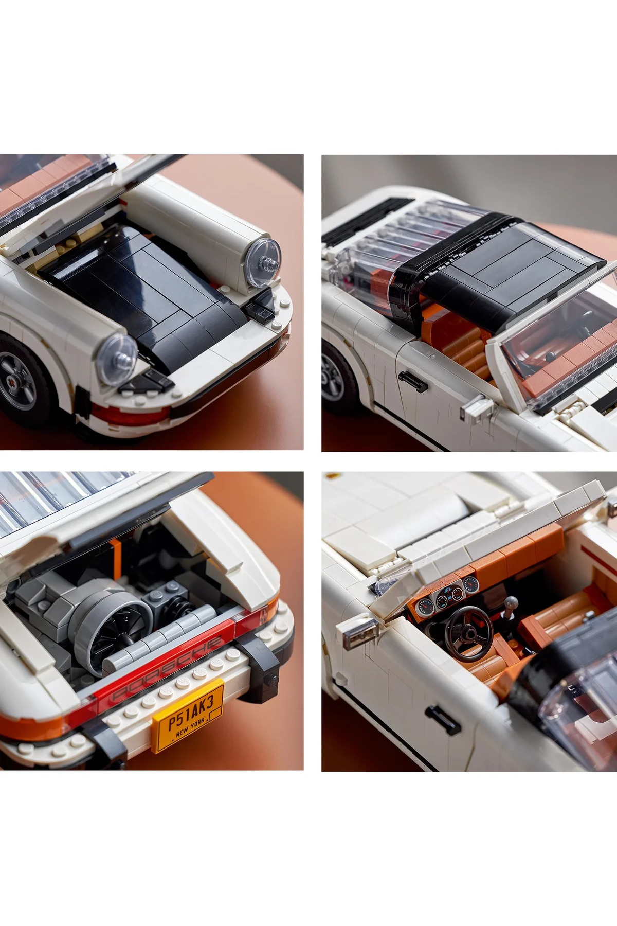 ® Creatorporsche 911 10295- کیت ساخت مدل کلکسیونی کلاسیک برای بزرگسالان (1458P)