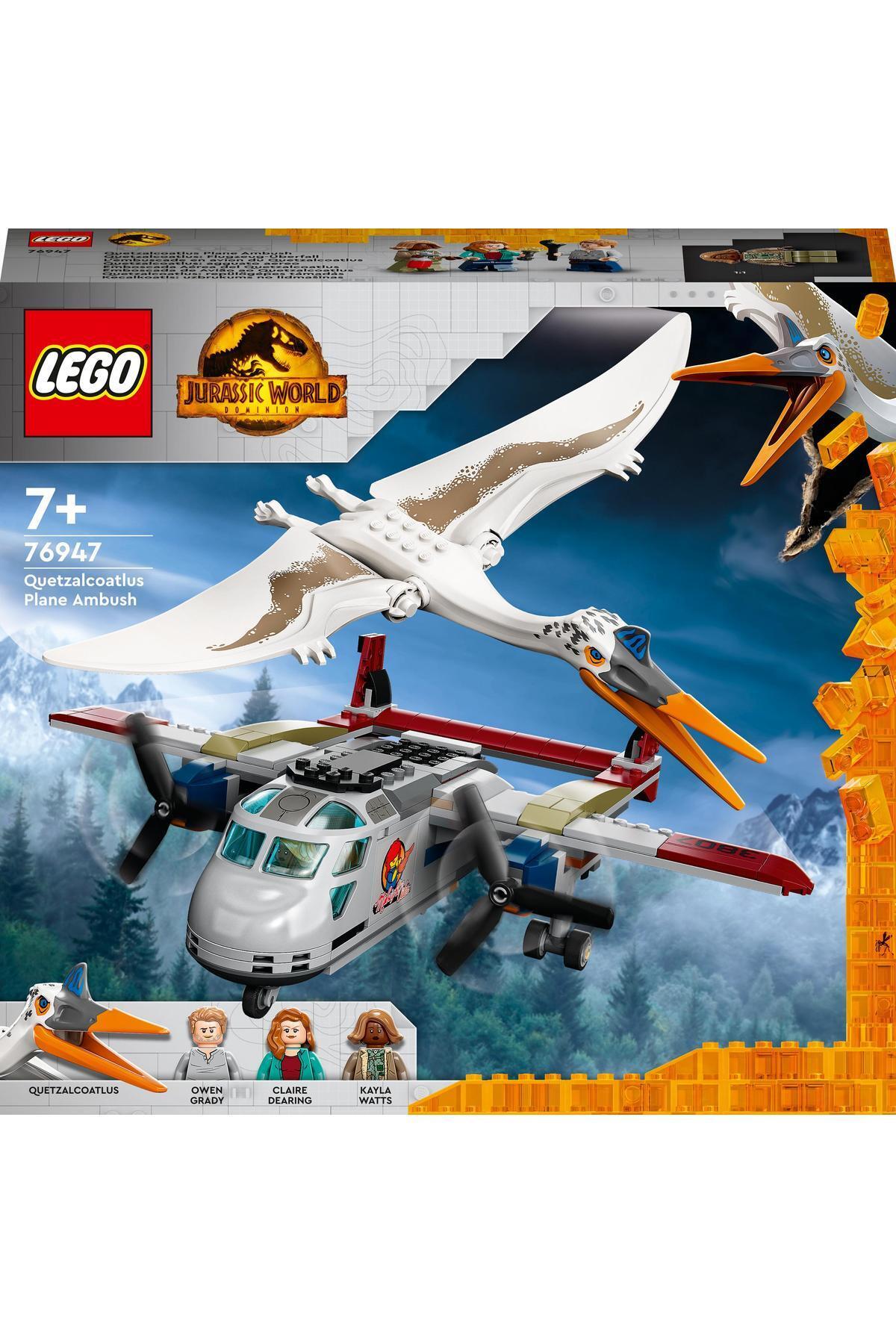 ® جراسیک ورلد کوئتزالکوآتلوس هواپیمای کمین ۷۶۹۴۷ – مجموعه ساختنی خلاقانه (۳۰۶ قطعه)