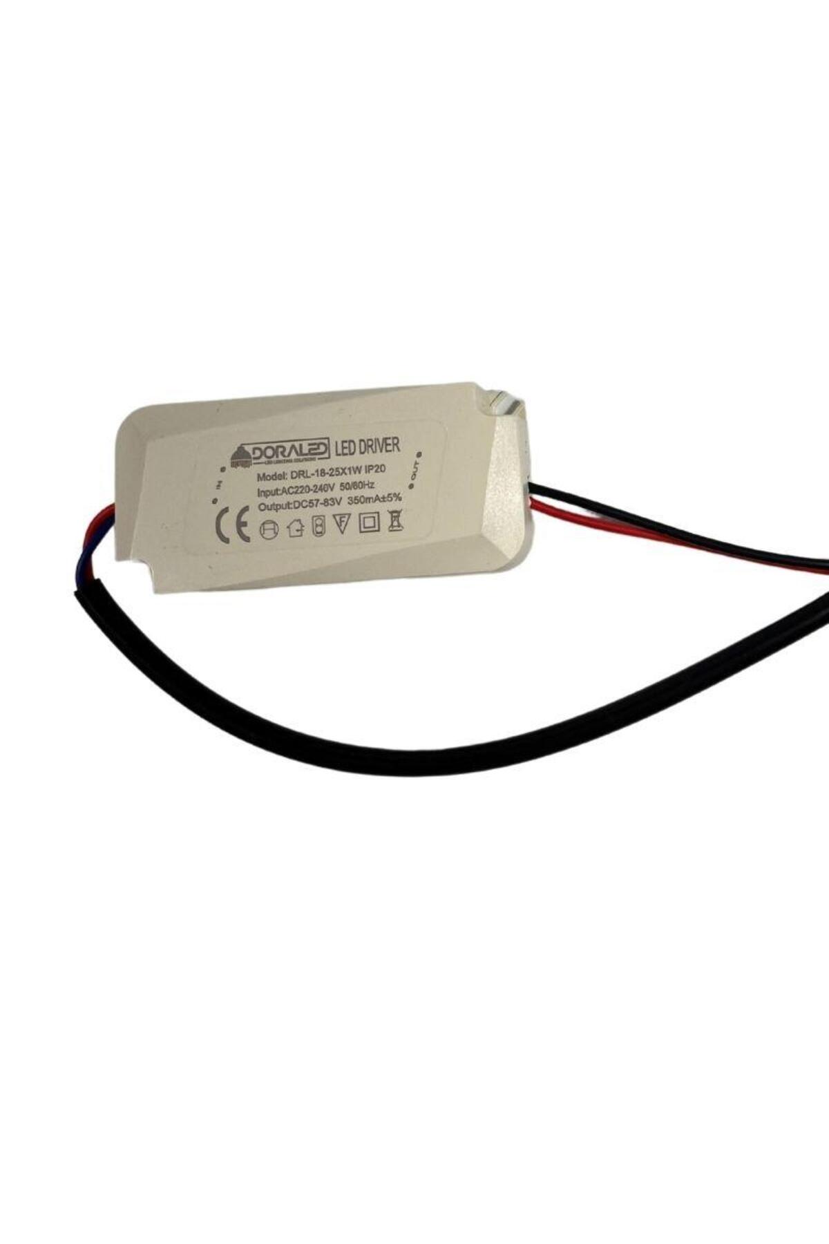 DORA LED 18-25X1W 320-350Ma 57-83V Power Led Driver IP20 Power Led