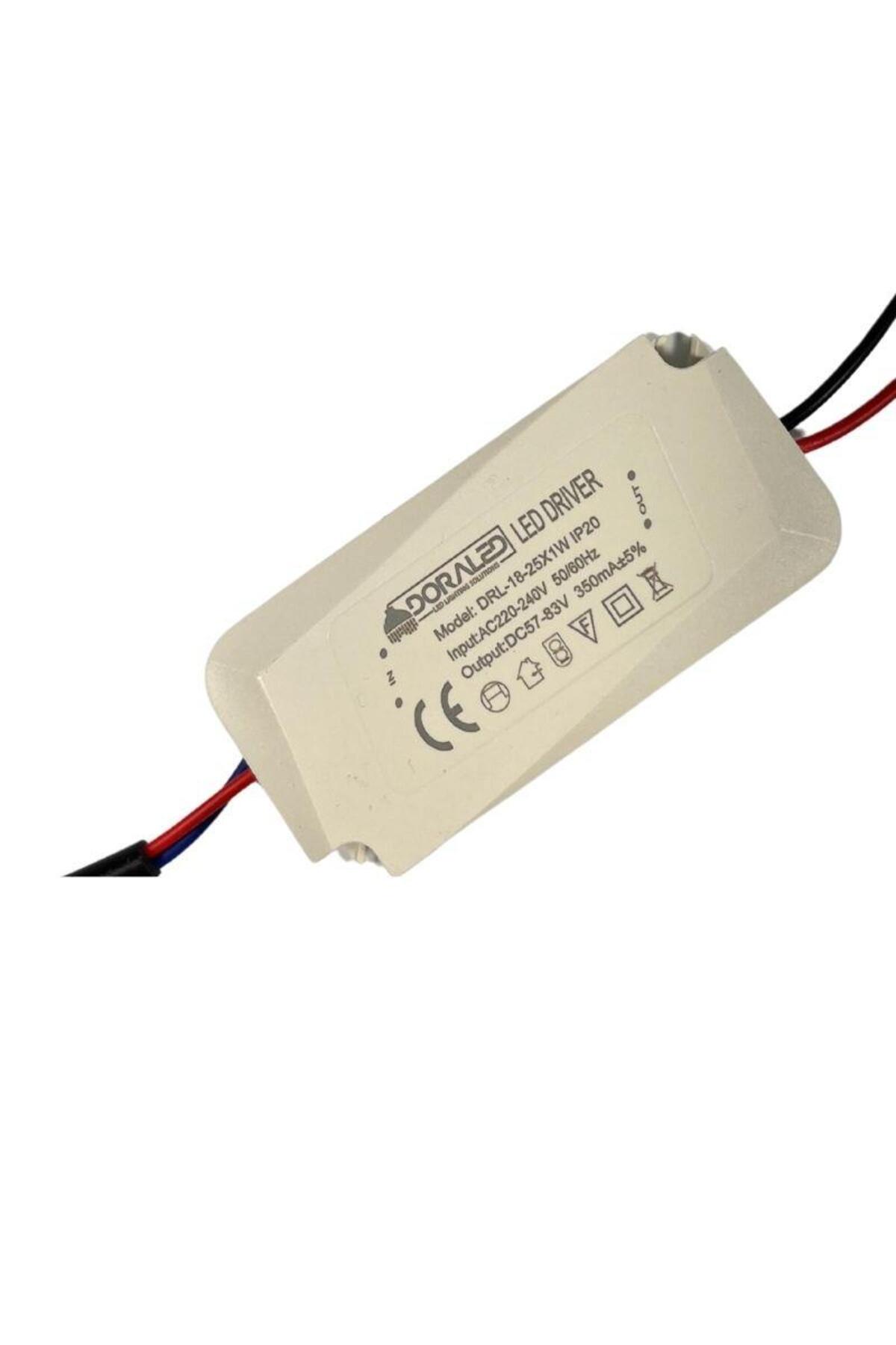 DORA LED 18-25X1W 320-350Ma 57-83V Power Led Driver IP20 Power Led