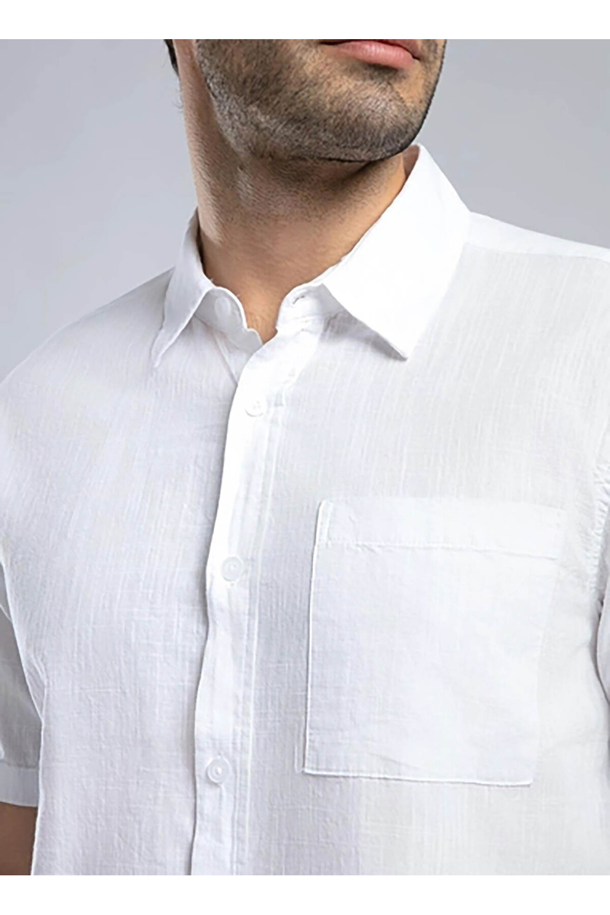 پیراهن مردانه راسته آستین کوتاه | لی کوپر Lee Cooper 252 LCM 241018 - تصویر 3