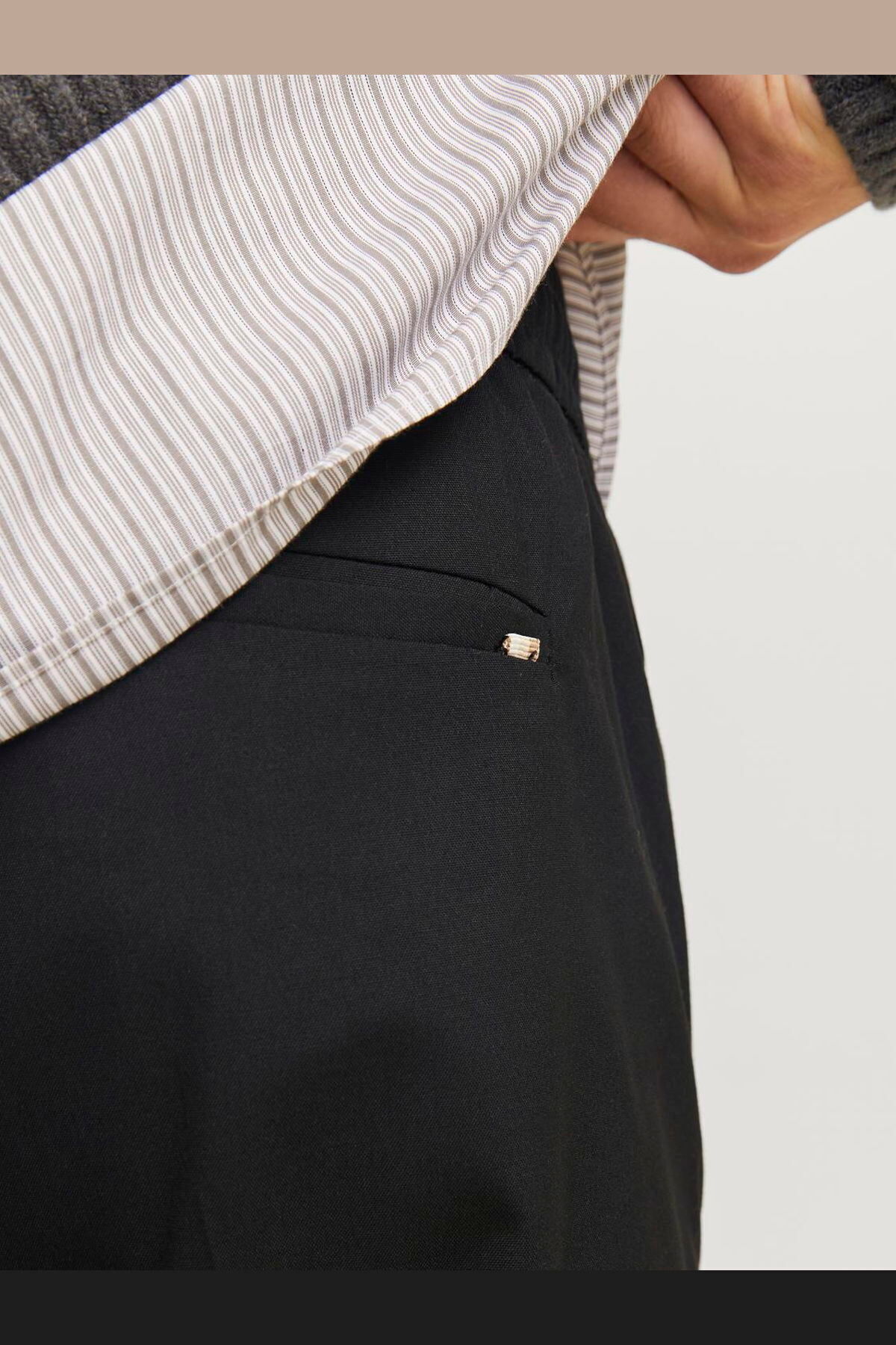 شلوار مردانه راسته فاق بلند | جک اند جونز Jack & Jones TYC2C0D3FC00858010 - تصویر 8