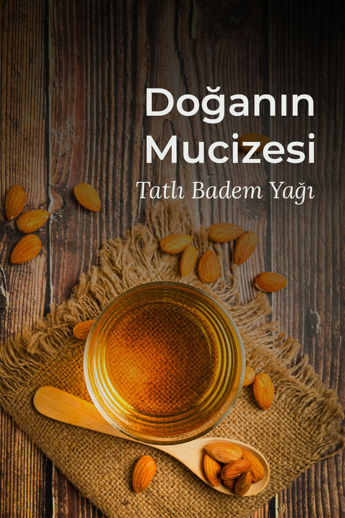 Badem Yağı Tatlı Soğuk Sıkım 50 ml x 2 %100 Saf Ve Doğal Sweet Almond Oil — NTR-1047 — تصویر 6 از 7