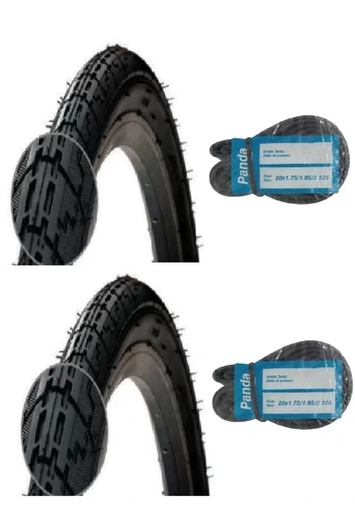 RFL 20 Jant 20x1.75 (47-406) Bisiklet Dış Lastiği D2059 X 2 Adet +