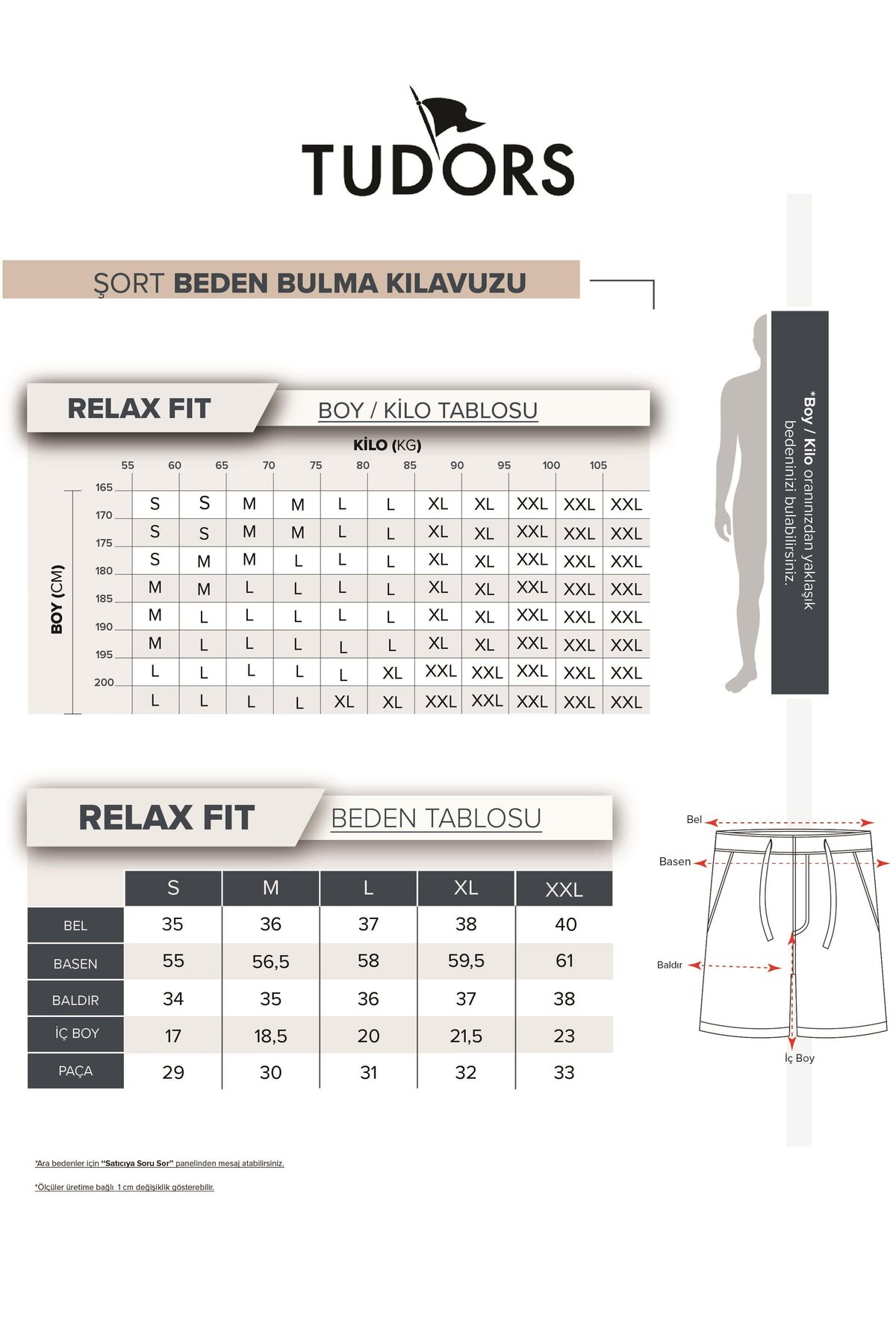 Tudors Erkek Relax Fit Rahat Kesim %100 Pamuk Beli Bağcıklı Mavi Şort görsel 6