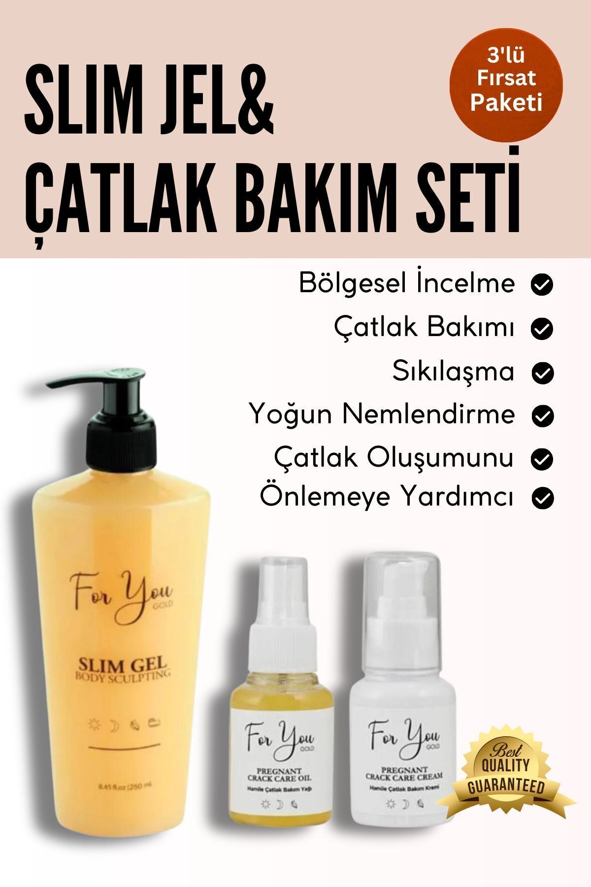 Slim Jel Selülit Jeli Ve Çatlak Oluşumunu Azaltmaya Yardımcı Çatlak Kremi&Çatlak Bakım Yağı — TYCRU1J4NN170307742596171 — تصویر 3 از 9
