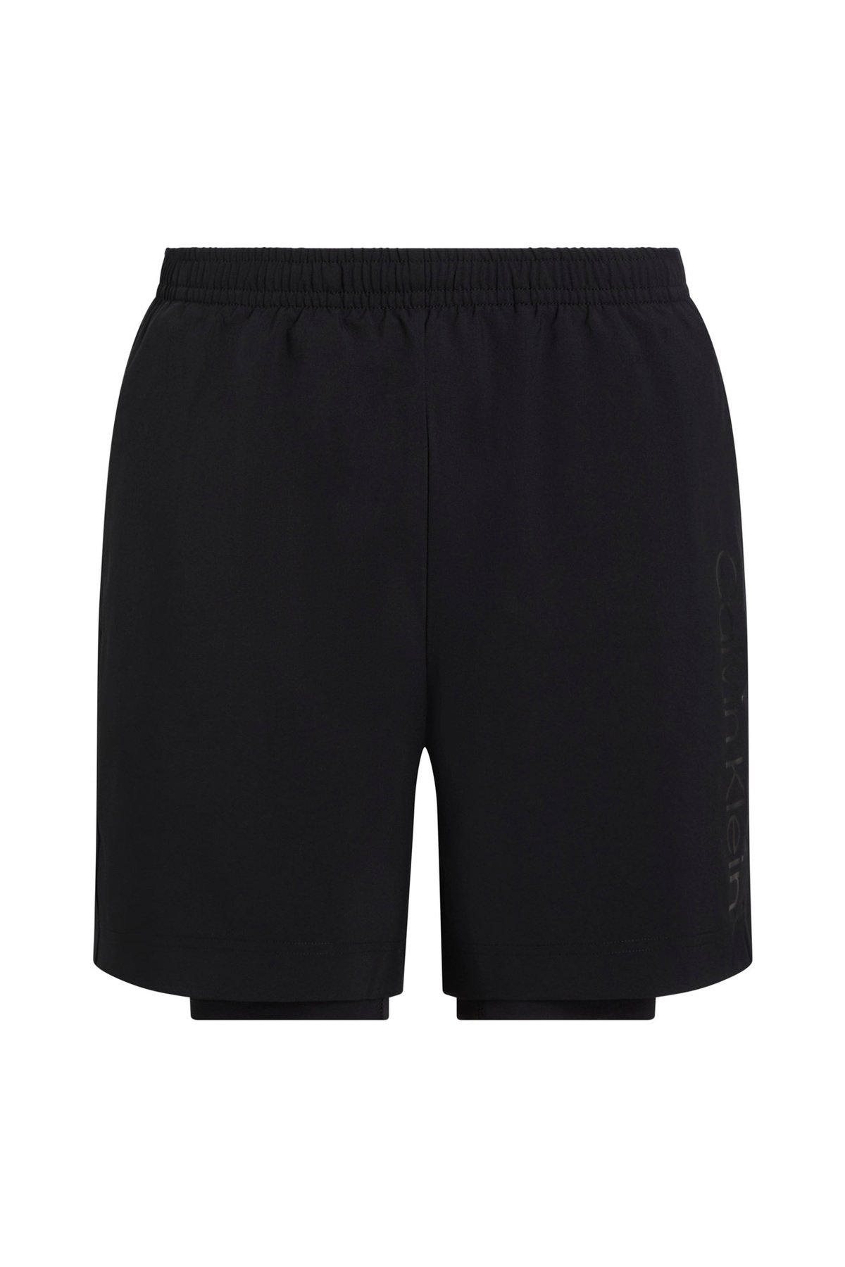 کلوین کلاین 00GMS4S839UB1-WO - شلوارک مردانه ساده معمولی کمر کشی مشکی