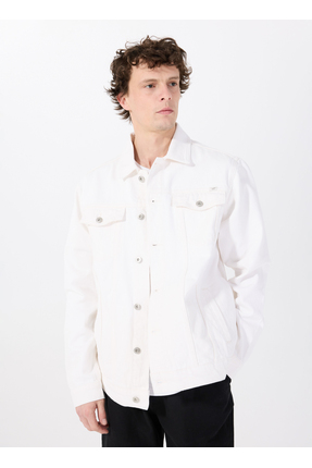 Mustang Kırık Beyaz Erkek Denim Ceket M5SM-CKT1883