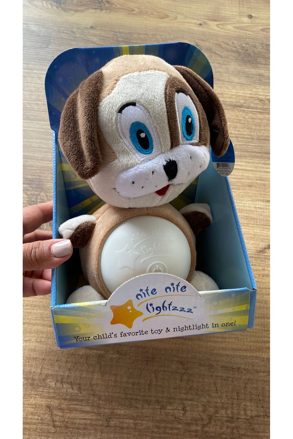 Nite Nite Lightzzz Uyku Arkadaşı Puppy Toby, Bebek Hediyesi, Yeni Doğan, Doğum Günü fotoğrafı 2 (önizleme)