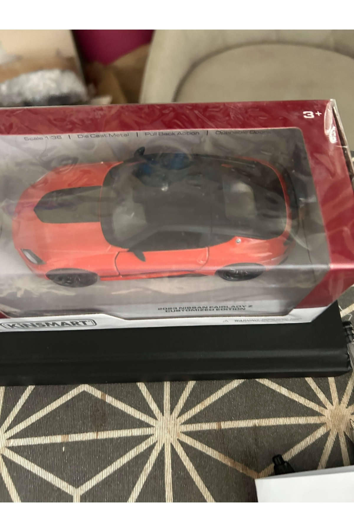Kinsmart 2023 NİSSAN FAİRLADY Z CUSTOMİZED EDİTİON TURUNCU