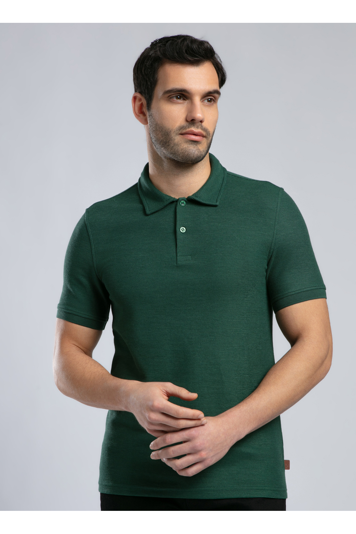 پولوشرت مردانه راسته آستین کوتاه | لی کوپر Lee Cooper 252 LCM 242061 - تصویر 2