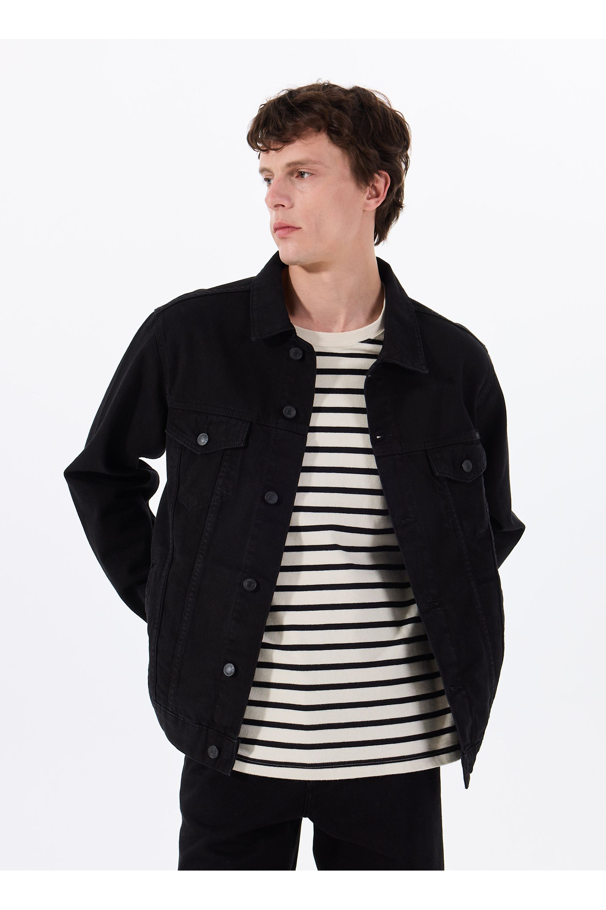 Lee Cooper Erkek Denim Ceket 252 LCM 131004 PUEBLA 2 DENIM görsel 4