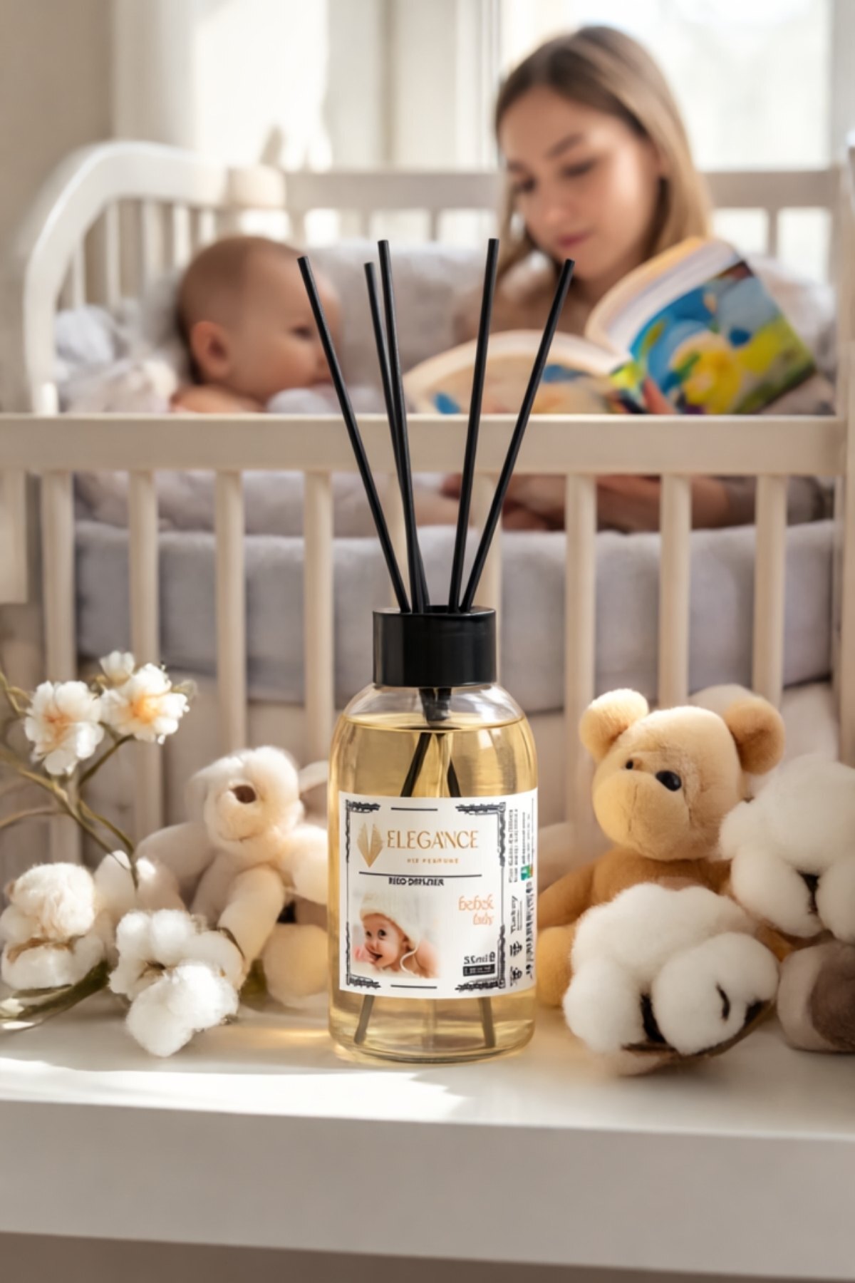 Elegance vip Perfume Bebek Reed Diffuser Bambu Çubuklu Oda Kokusu (55 Ml) fotoğrafı 4 (önizleme)